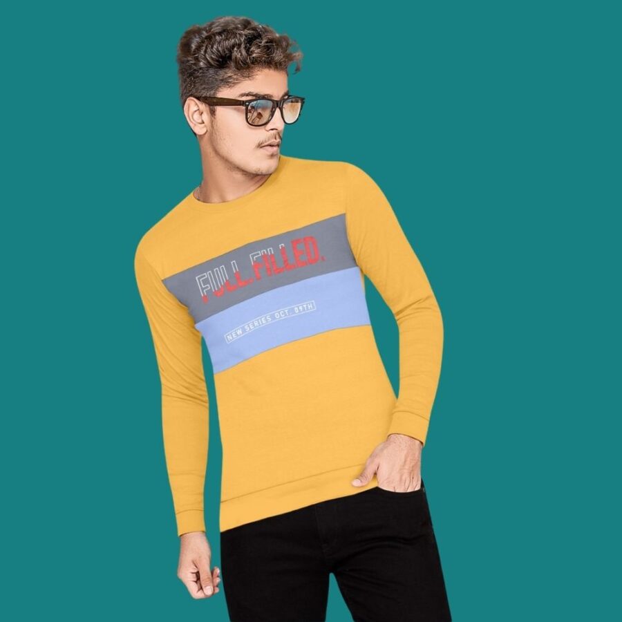 BlackTree(THHOR Series) ROUND NECK Orange TEES