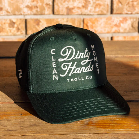 Radial Legacy DHCM Curved Brim Snapback Hat – Dark Green - view 2