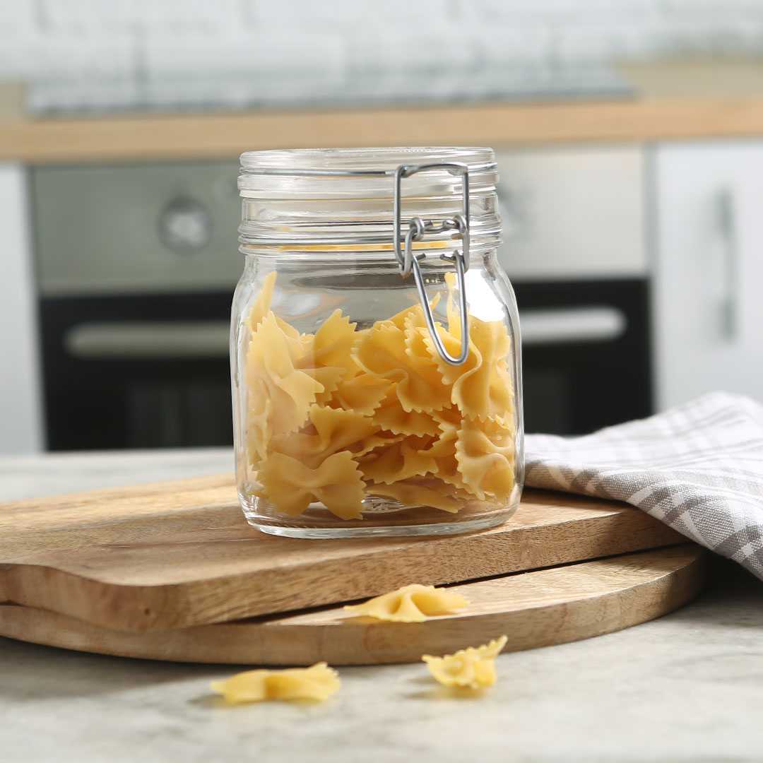 Wonderchef Bormioli Fido 2 Pc Set Glass Jar Container Medium. - view 2