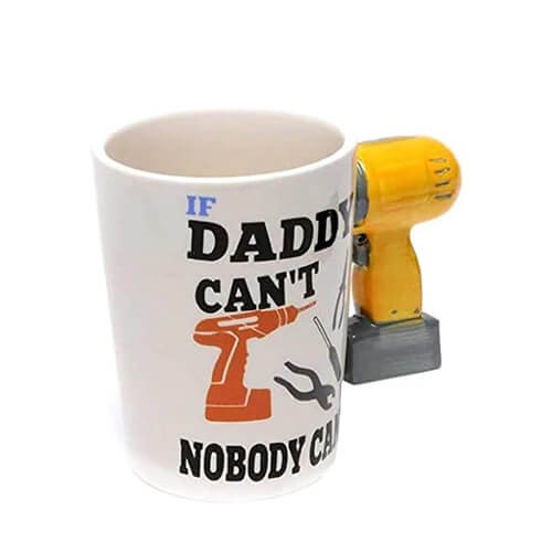 Vinny Y Super Dad 3D Mug - view 2
