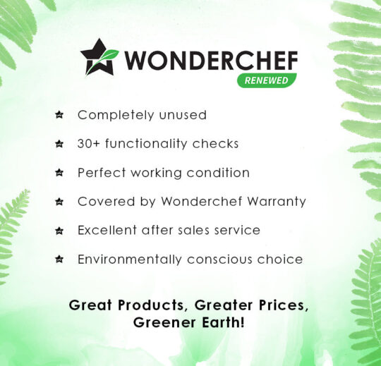Wonderchef Renewed Platinum Mixer Grinder | 750W | Black Rust - view 2