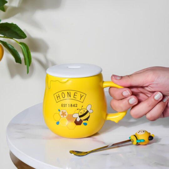 Nestasia Honey Bee Coffee Mug Yellow 350 ml - view 2