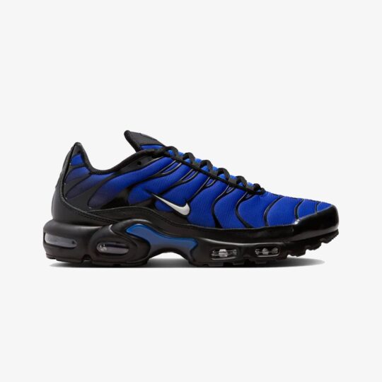 Nike | Air Max Plus Premium { Black/phantom-racer Blue-obsidian