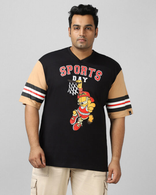 BlackTree Graphic Printed Oversized T-shirt
