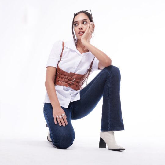 Baddie Shirt Waistcoat Set