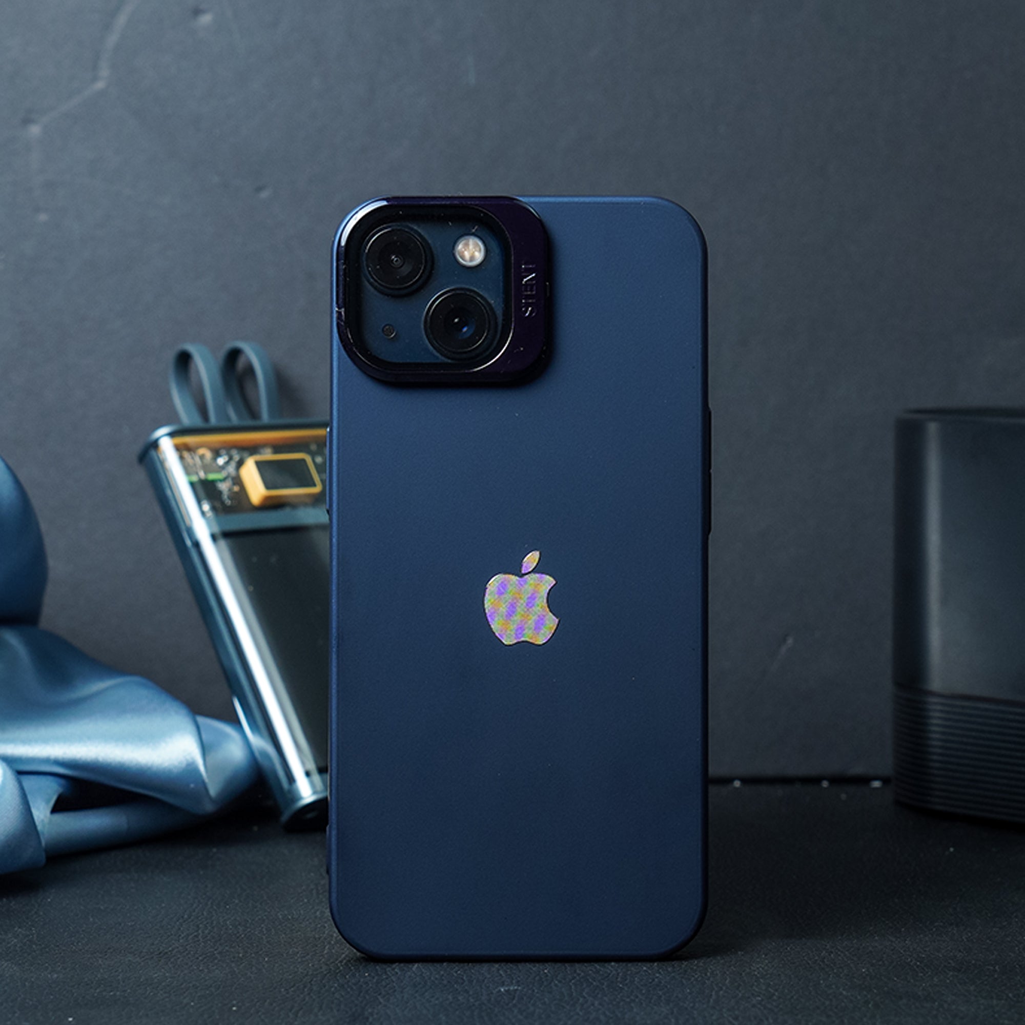Apple iPhone 13 Series Clear Camera Protector Hidden Stand Logo Case - view 6