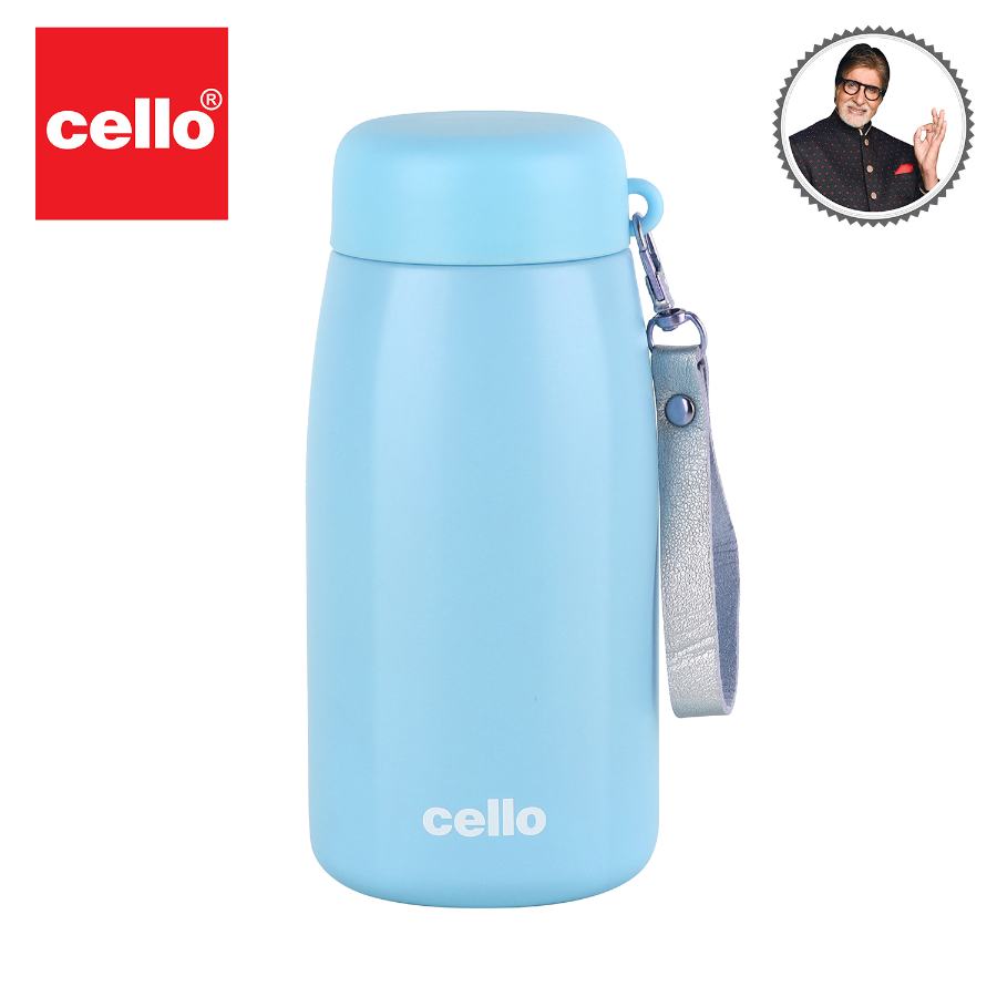Cello Mom Hot & Cold Stainless Steel Kids Water Bottle, 350ml - view 36