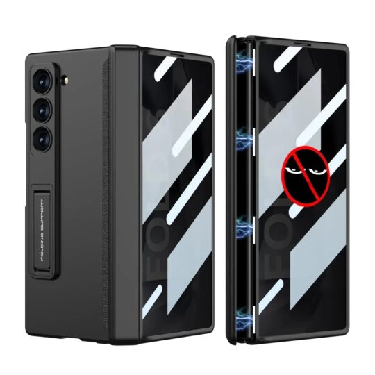 Million Cases Galaxy Z Fold6 Ultimate Armor Privacy Screen Case [ Anti- Spy Glass]