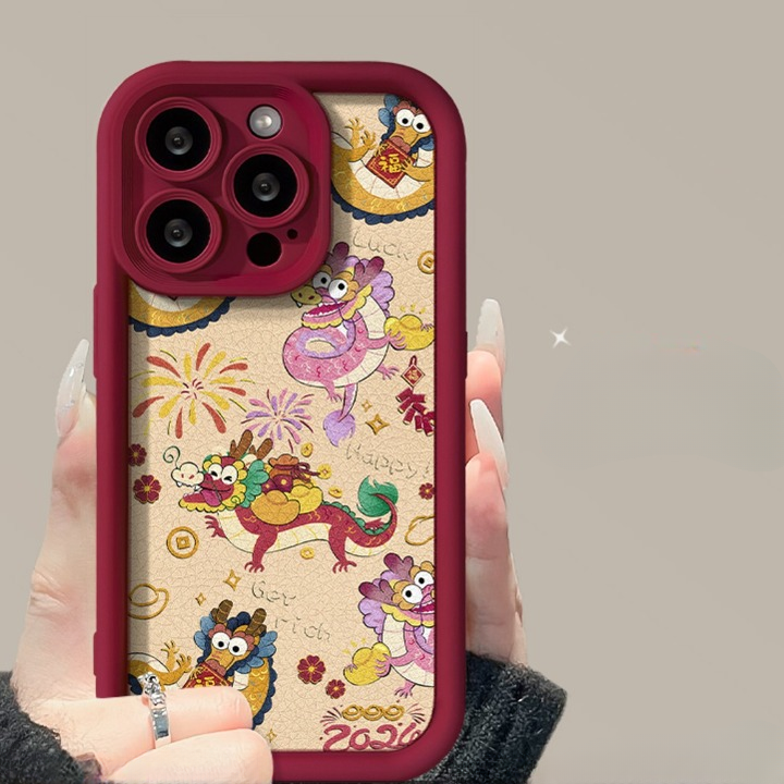 Peeperly Lucky Dragon Embroidery Case – No Color - view 9