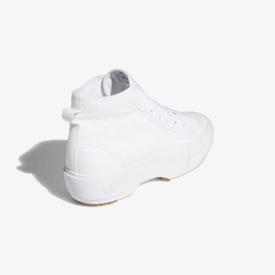 Adidas Originals | NIZZA TREK SHOES { CLOUD WHITE / GUM / GREY ONE - view 2