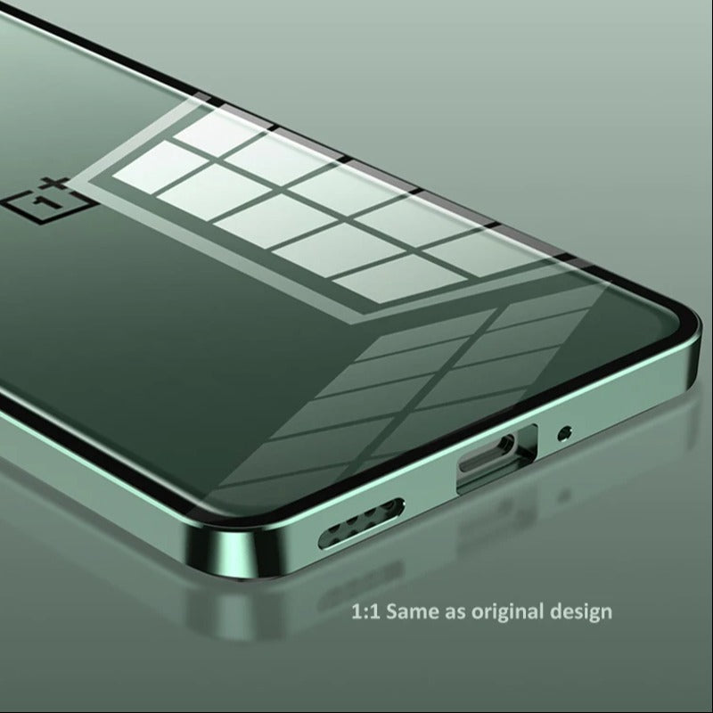Million Cases OnePlus 12R Aluminium Alloy Metal Frame Glass Case - view 10