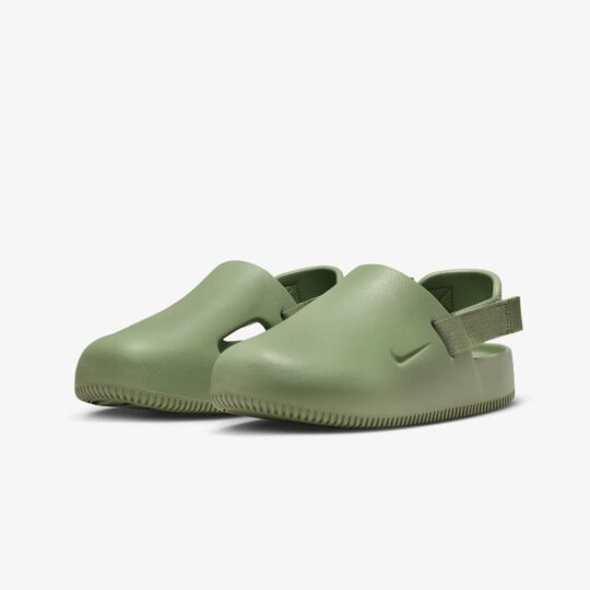 Calm mules oil – Nike | CALM MULES { OIL GREEN/OIL GREEN