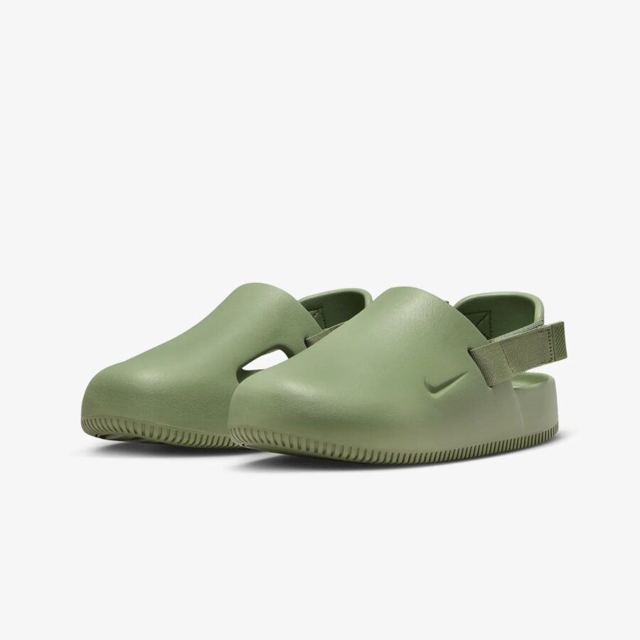 Calm mules oil – Nike | CALM MULES { OIL GREEN/OIL GREEN