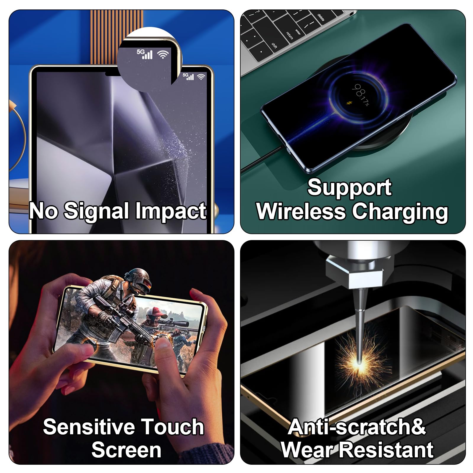 Million Cases Privacy Shield Dual Magnetic Glass Case - Samsung - view 17
