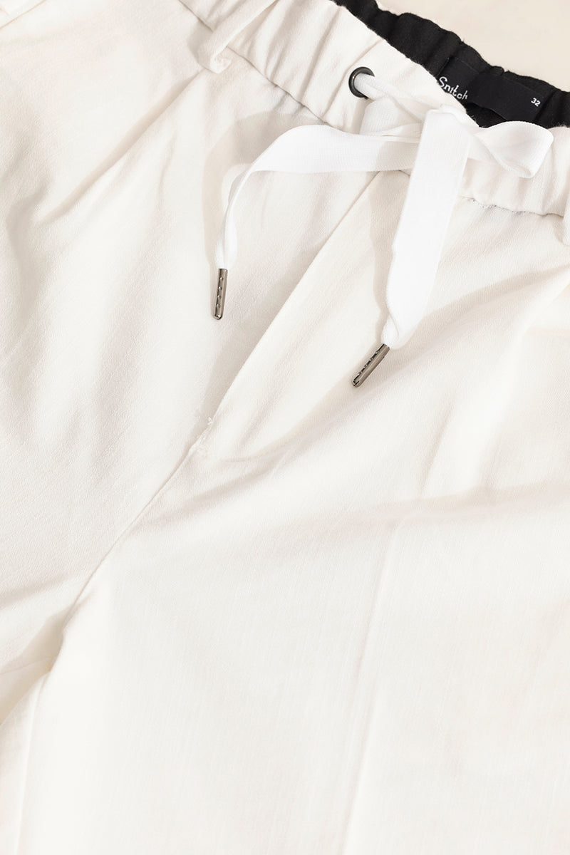 SNITCH Soft Stride White Trouser - view 9