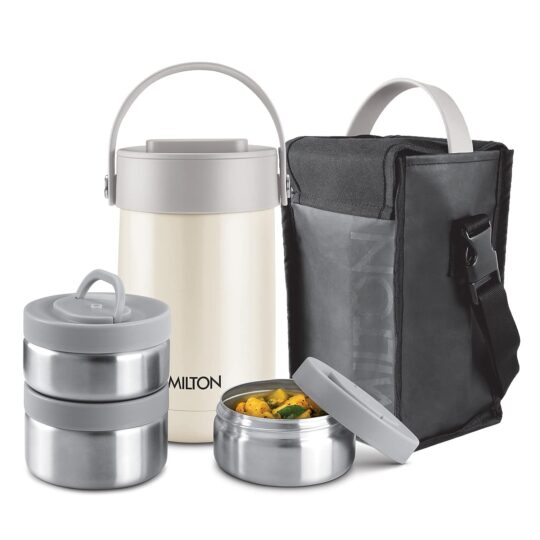 Glamour Thermosteel Stainless Steel Tiffin Box (Milton) - view 2
