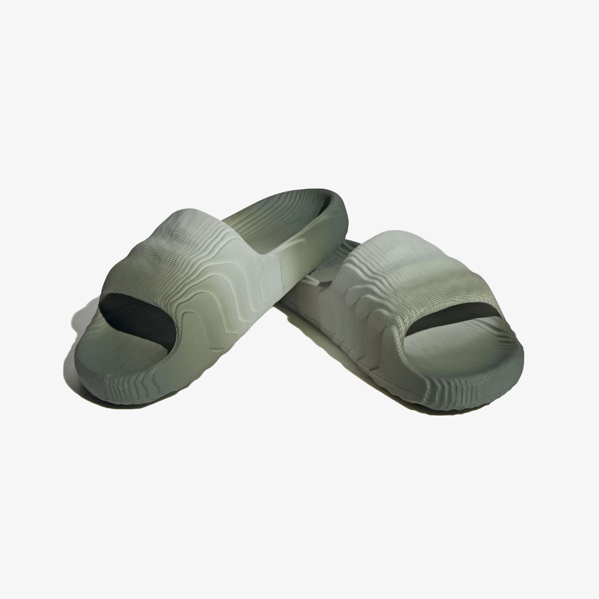 Adilette 22 wonder – Adidas Originals | ADILETTE 22 { WONDER GREEN/SILVER GREEN/CORE BLACK