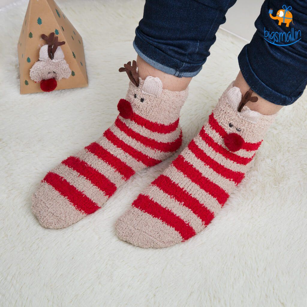 VinnyC Fluffy Cushion Socks - view 3