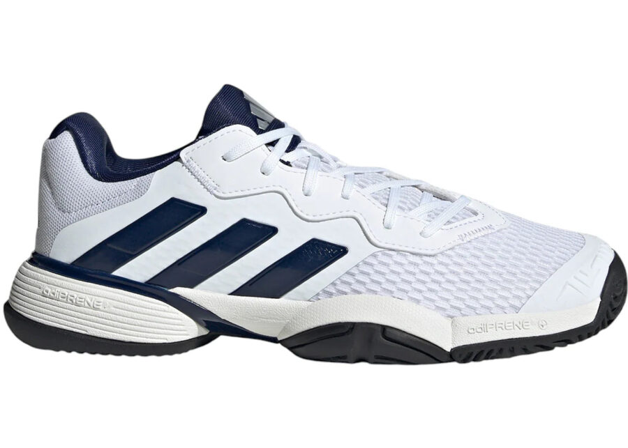 adidas Barricade Cloud White Dark Blue Core Black (GS)