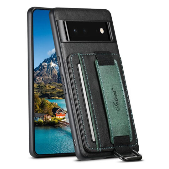 Million Cases Pixel 7 Series Elegance Urban Retro Card Holder Case