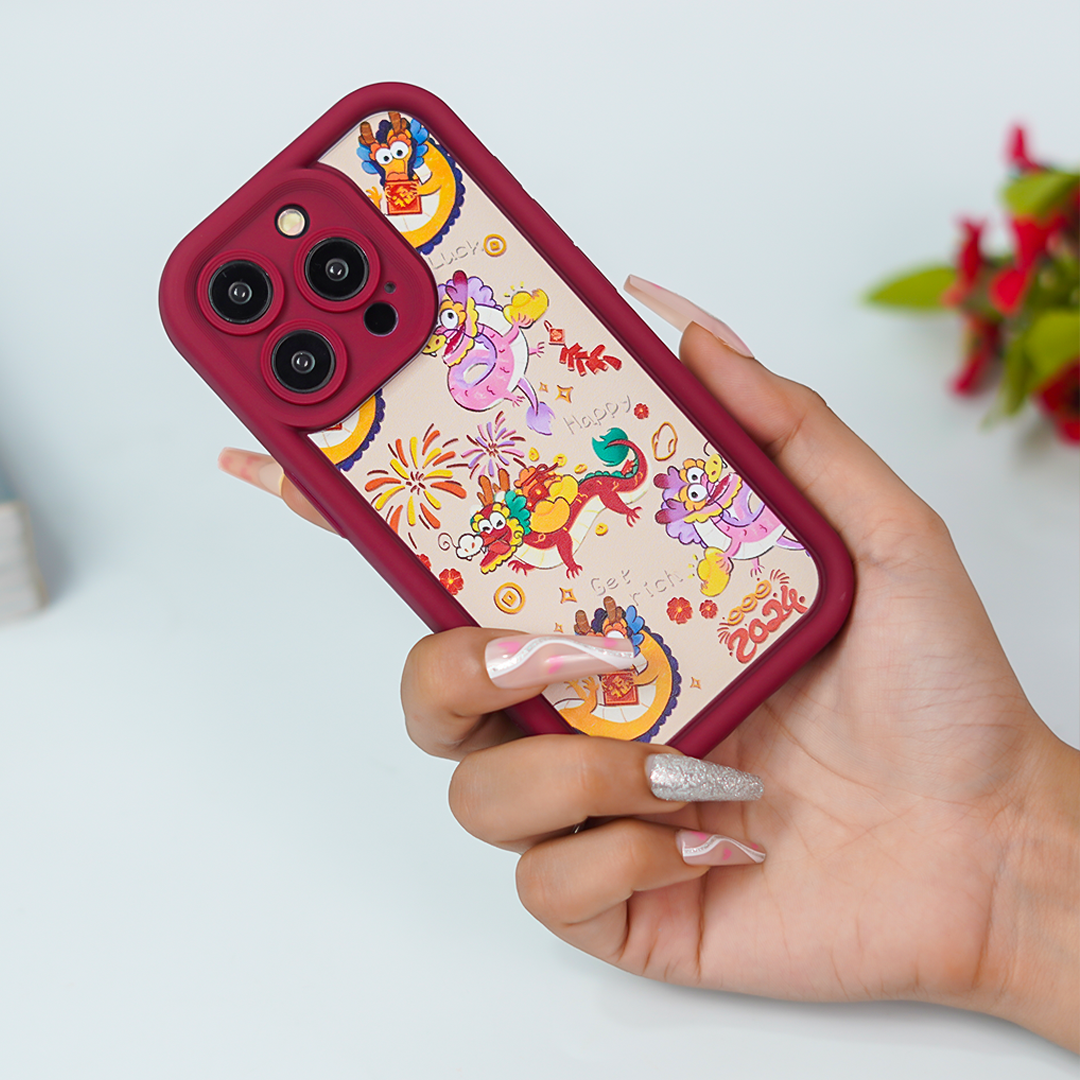 Peeperly Lucky Dragon Embroidery Case – No Color - view 8