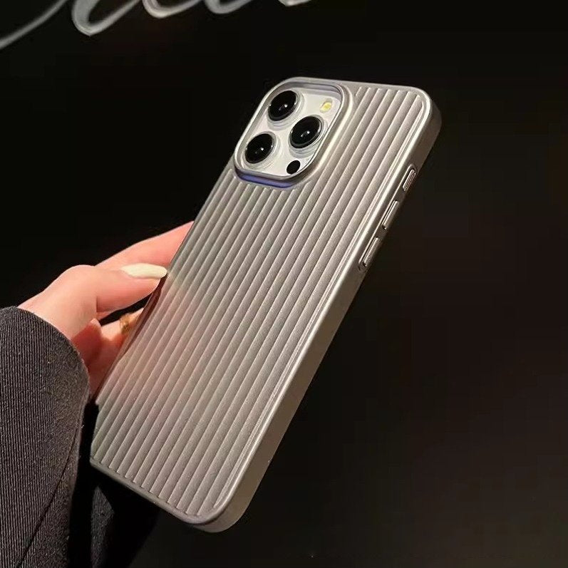 Million Cases Corrugated Pattern Matte Plating Case - iPhone - view 18