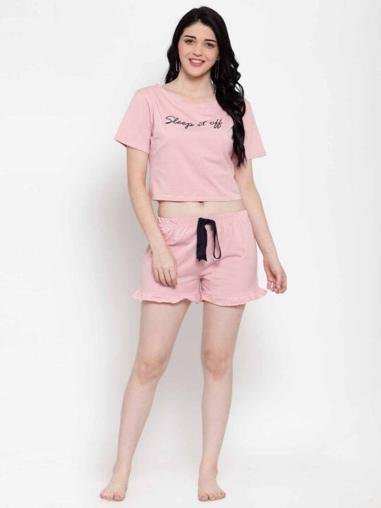 BlackTree Woman Printed Short Set..
