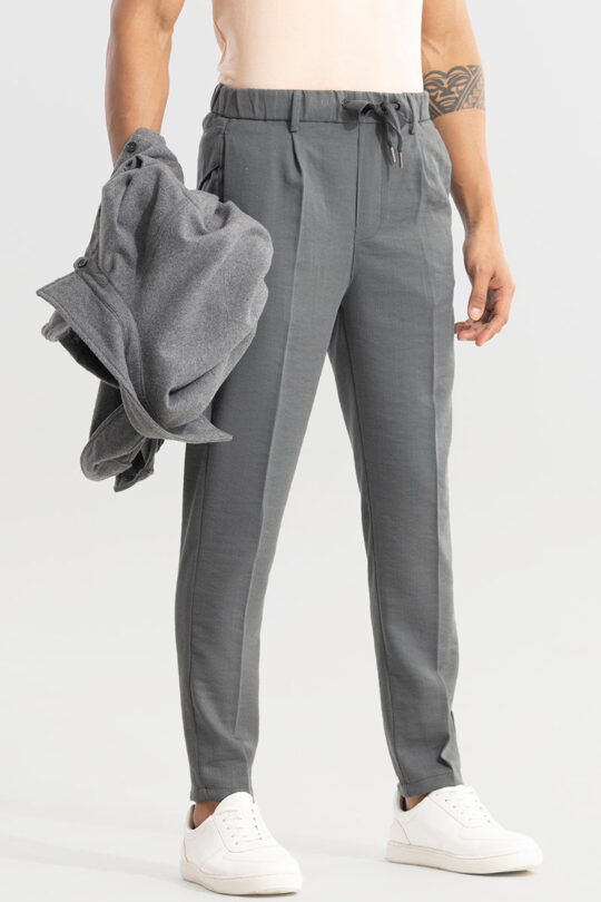 SNITCH Soft Stride Elephant Grey Trouser
