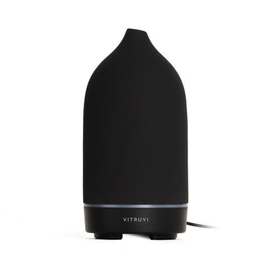 Vitruvi Stone Essential Oil Diffuser – Black