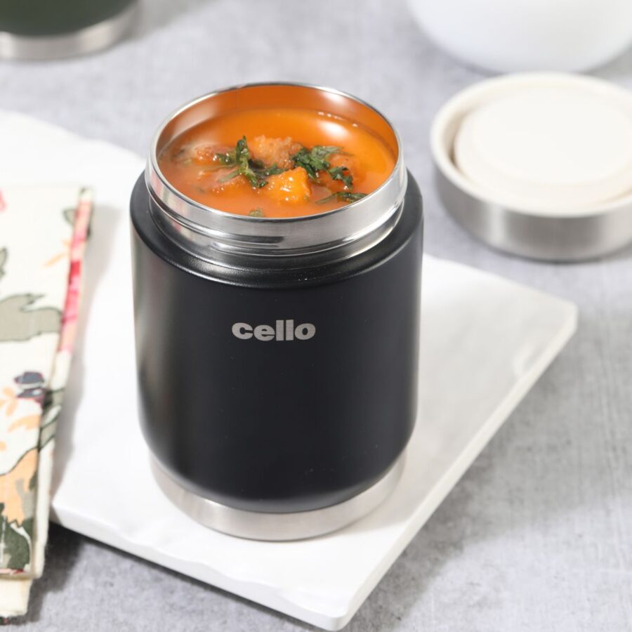Cello Duro Supee Flask, Insulated Soup Jar, 400ml