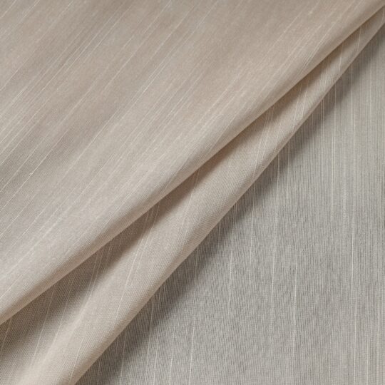 ITOKRI CRAFTS INITIATIVE Beige - Plain Slub Silk Fabric 07 - view 2