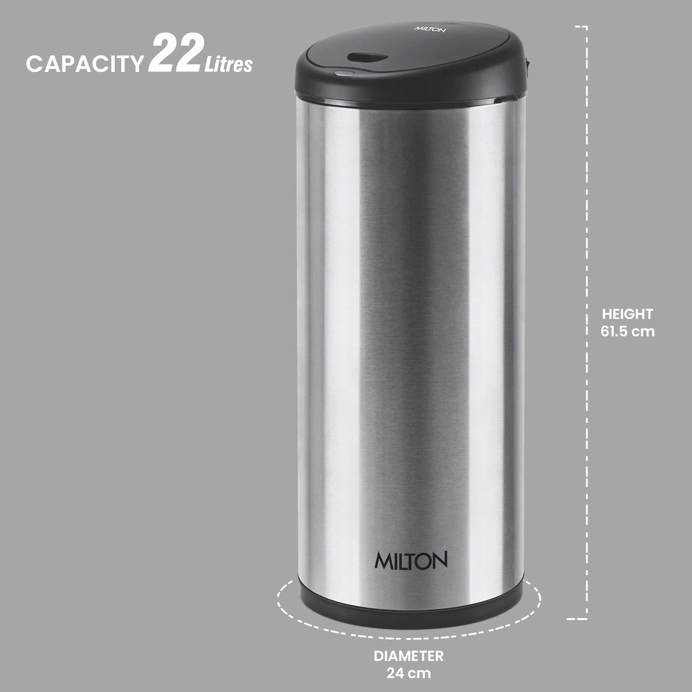 Sensor Dustbin (Milton) – Steel - view 7