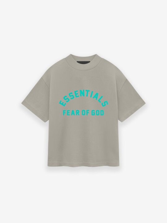 ESSENTIALS Kids Heavy Jersey Crewneck T-shirt