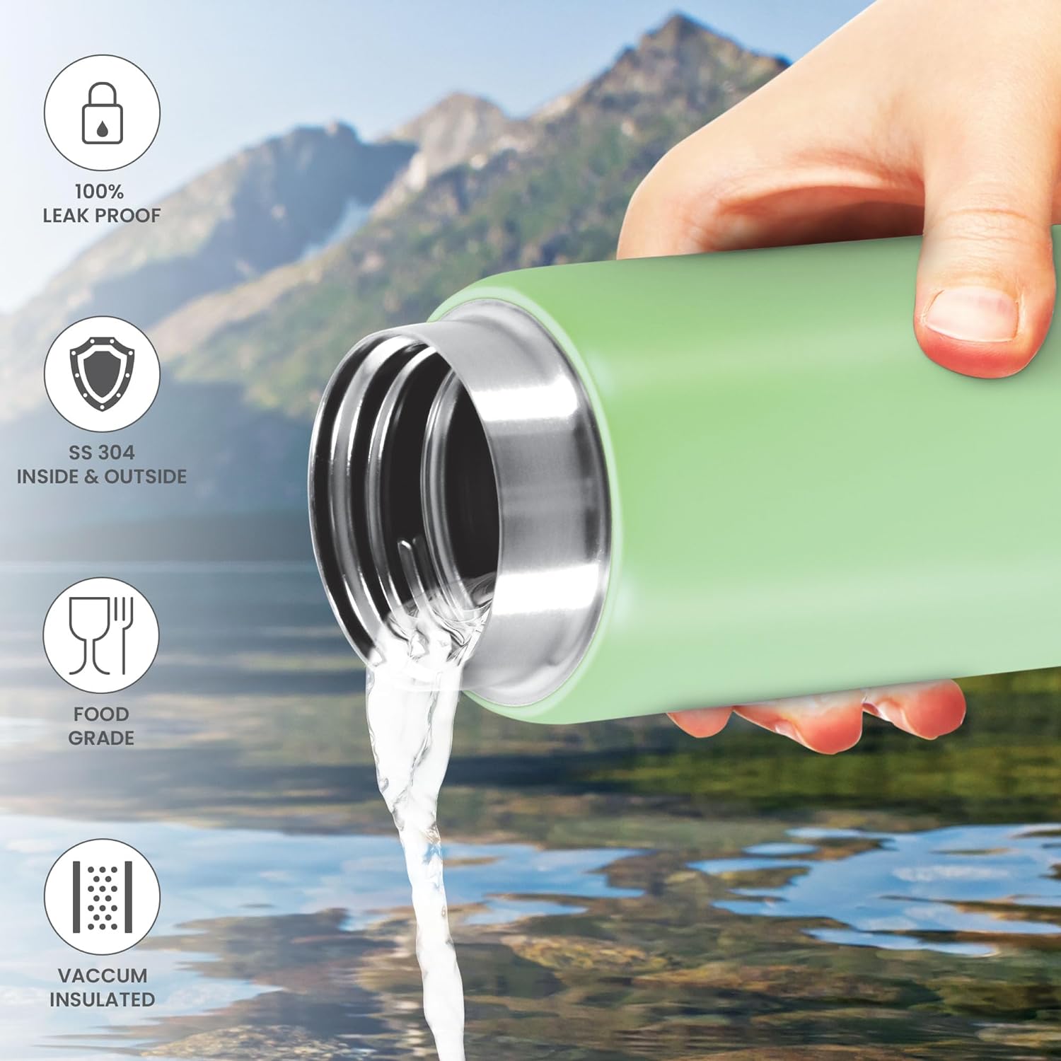 Minimate Thermosteel Water Bottle (Milton) - view 4