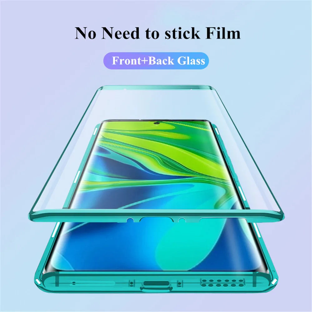 Million Cases 360° Metal Magnetic Double Side Glass Case - Vivo - view 13