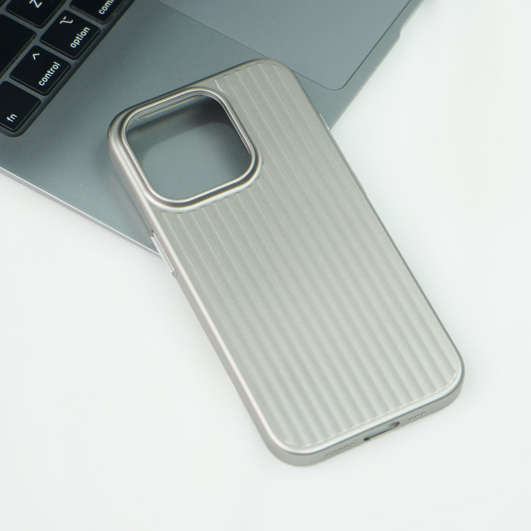 Million Cases Corrugated Pattern Matte Plating Case - iPhone - view 16