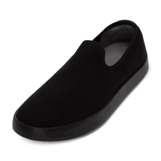 Allbirds Men's Tree Loungers - Natural Black (Natural Black Sole)
