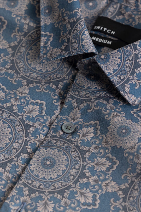 SNITCH Mystic Mandala Grey Shirt - view 2
