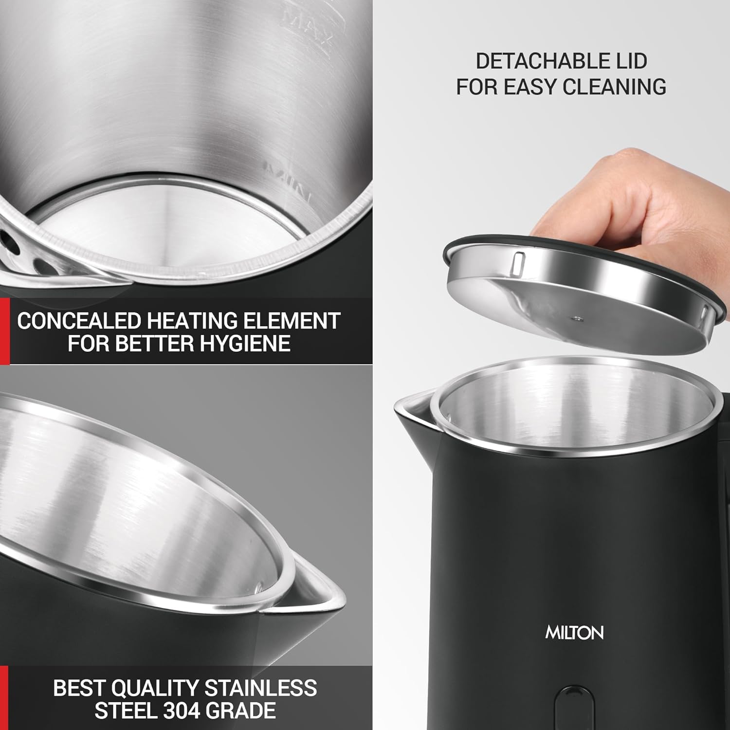 Companion Double Wall Electric Kettle (Milton) - view 4