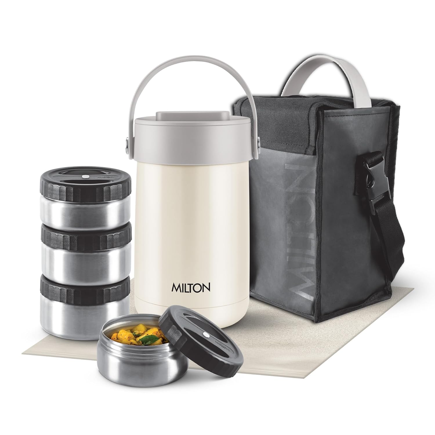 Glamour Thermosteel Stainless Steel Tiffin Box (Milton) - view 11