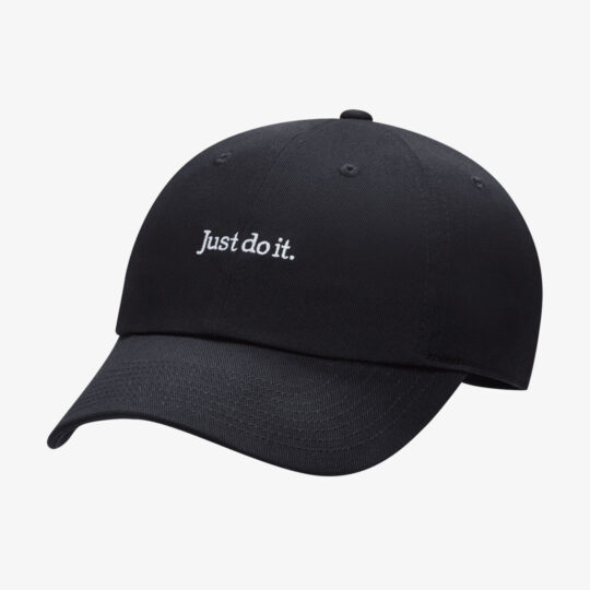 Nike | CLUB UNSTRUCTURED JDI CAP { BLACK/WHITE