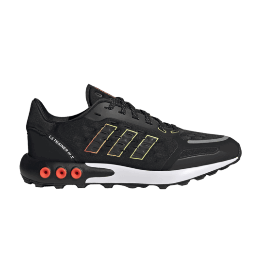 adidas LA Trainer 3 Black Solar Red