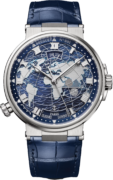 Breguet Marine Hora Mundi Blue Dial Men 43.9 mm