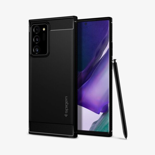 Galaxy Note 20 Series - Rugged Armor – Matte Black - view 2