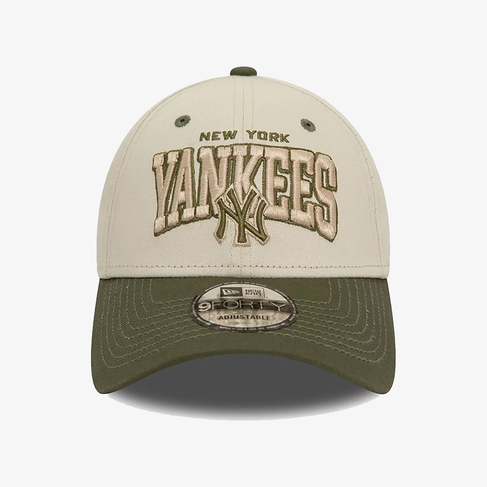 New Era | NEW YORK YANKEES CROWN IVORY 9FORTY ADJUSTABLE CAP { WHITE