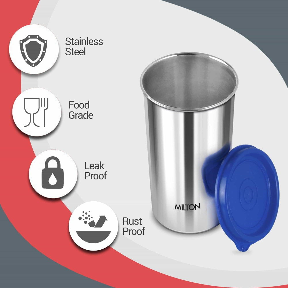 Milton Stainless Steel Tumbler with Lid | 1 Pc - view 4