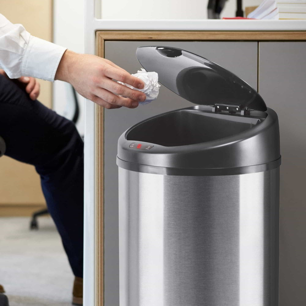 Sensor Dustbin (Milton) – Steel - view 5