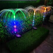 Catterton Outdoor Jellyfish Shape Solar LED Fountain Light