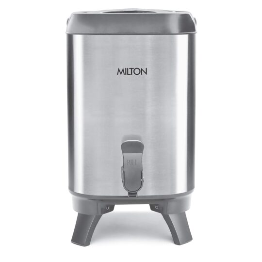 Milton ThermoSteel Stealing 10 Insulated Water Jug | Hot and Cold | Silver - view 2