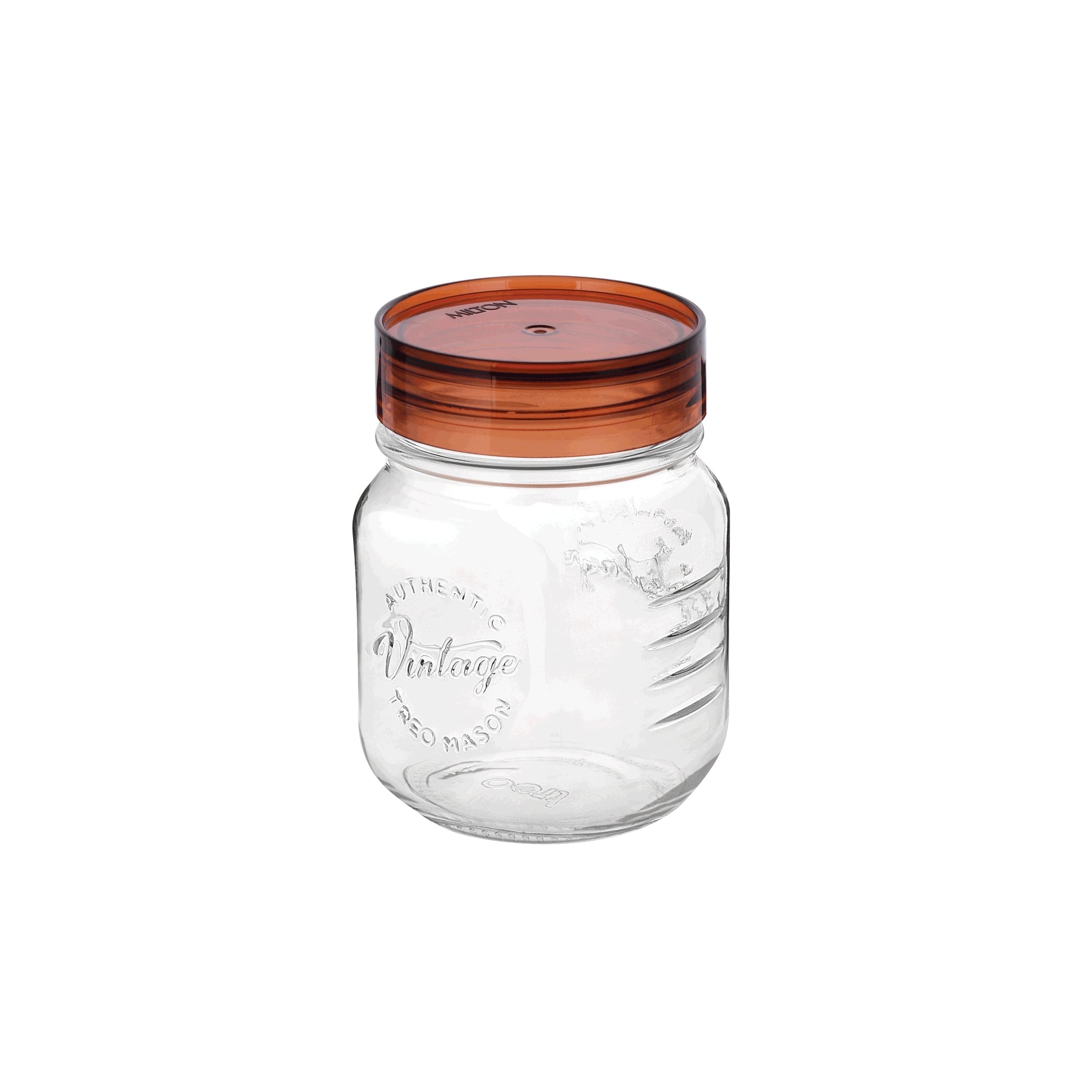 Vintage Glass Jar with Lid (Treo by Milton) - view 3